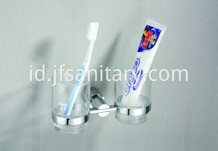 High Quality Bathroom Double Tumbler Holder